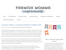 Tablet Screenshot of farmishmomma.com